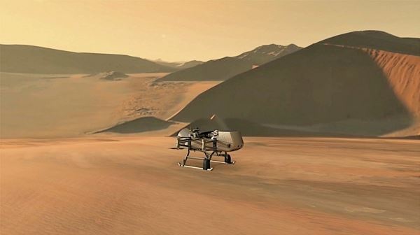 NASA готово отправить на Титан космический беспилотник