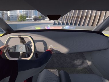 У новых BMW появятся огромные проекционные дисплеи в салоне
